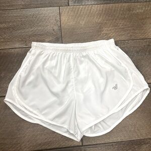 Varsity sport shorts size M women’s white excellent condition no stains or rips.
